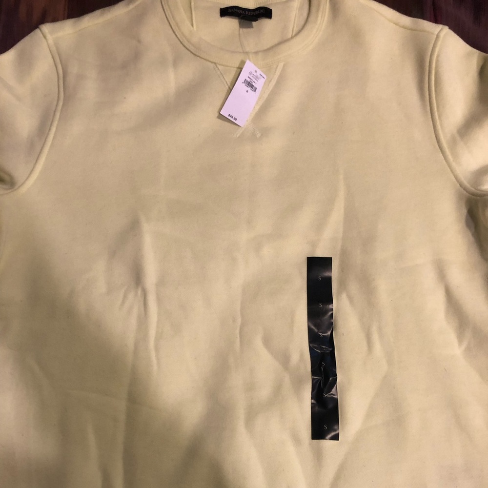 Banana Republic neon crewneck